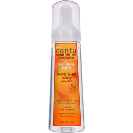 Cantu Shea Butter For Natural Hair Wave Whip Curling Mousse 8.4 Oz