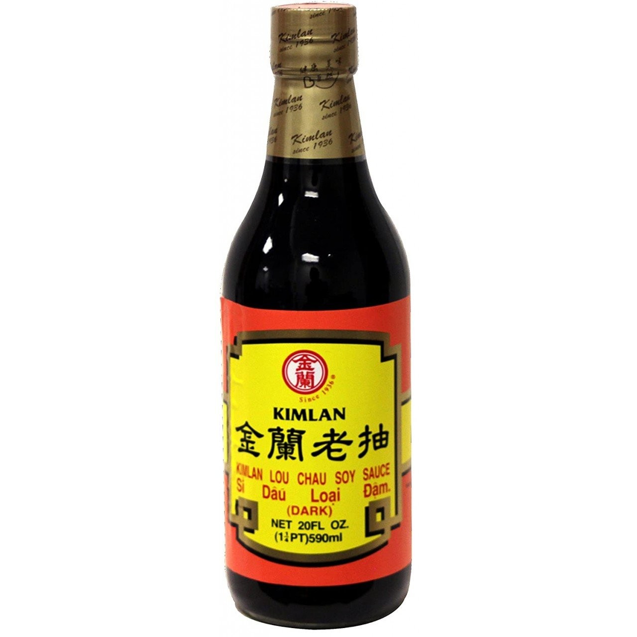 KIMLAN LOU CHAU SOY SAUCE 20oz