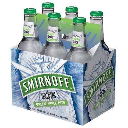 SMIRNOFF ICE GREEN APPLE 275ML per bottle