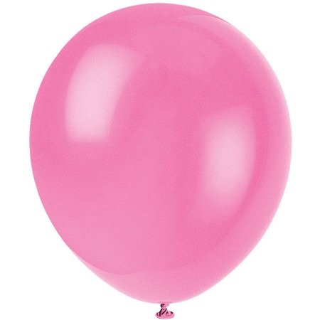 Balloon 12" Bubblegum Pnk 10pk