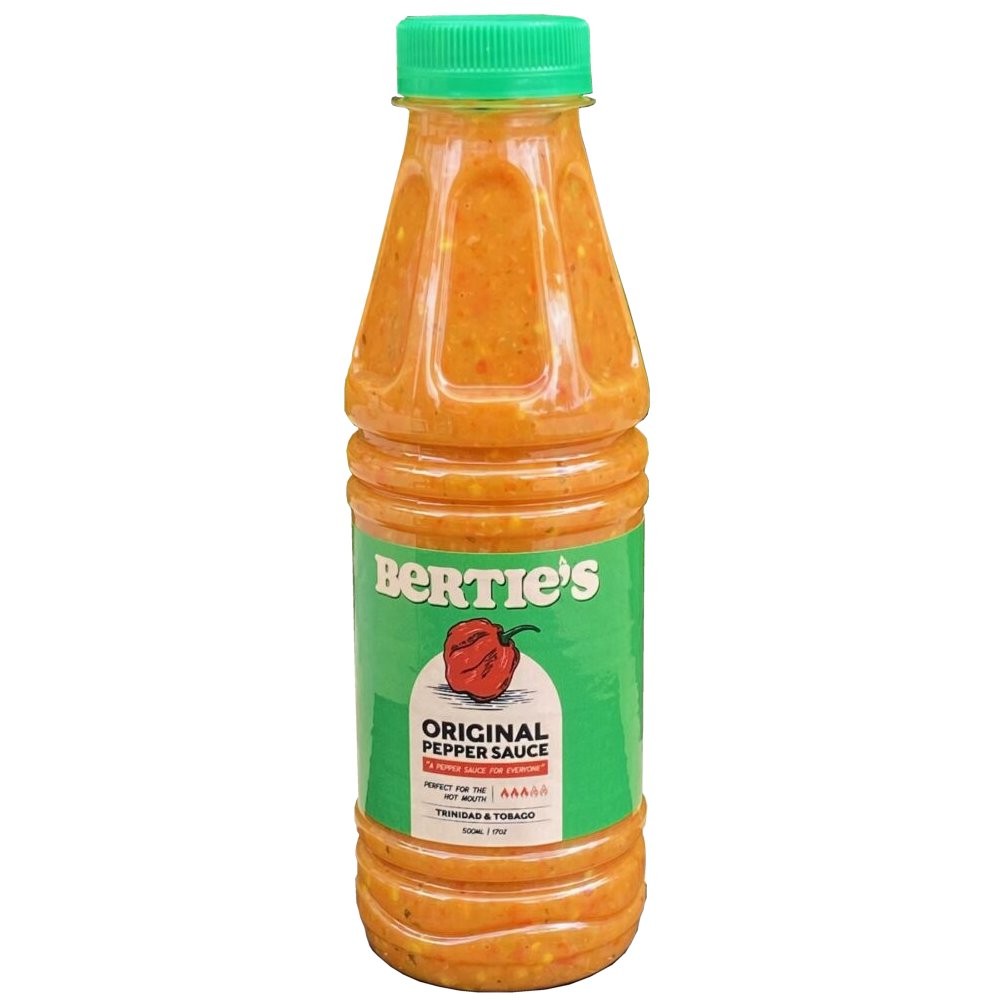 BERTIES PEPPER SAUCE ORIGINAL 750ml