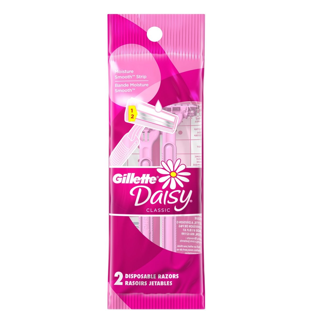 GILLETTE DAISY DISP RAZOR 2s