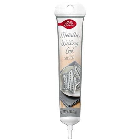 BETTY CRKR DECORATING GEL SILVER 1.25oz