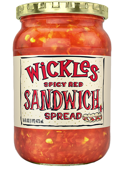 WICKLES SANDWICH SPREAD SPICY 16oz