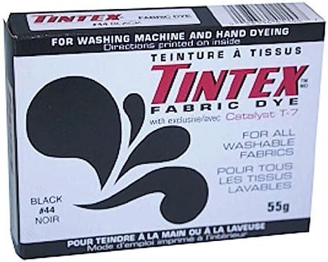 Tintex fabric dye #44 - Black, 55G