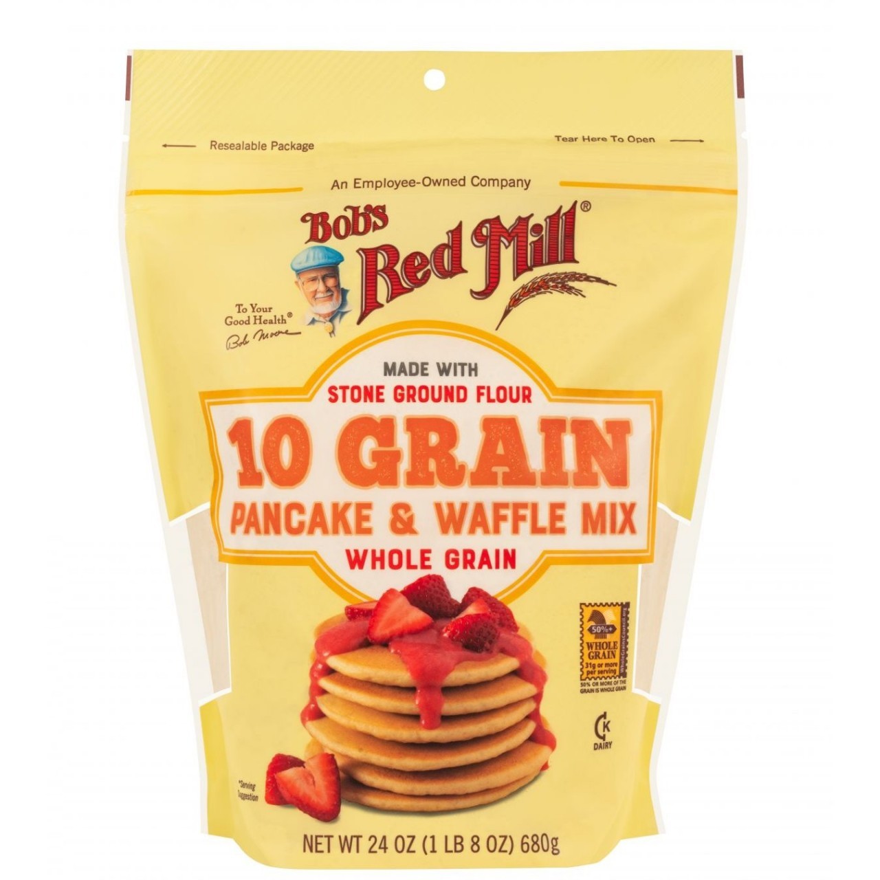 BOBS RED MILL 10 GRAIN PANCAKE MIX 24oz