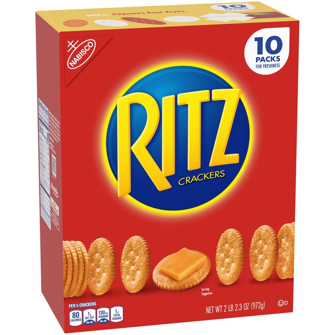 NABISCO RITZ CRACKERS 10x2.28oz