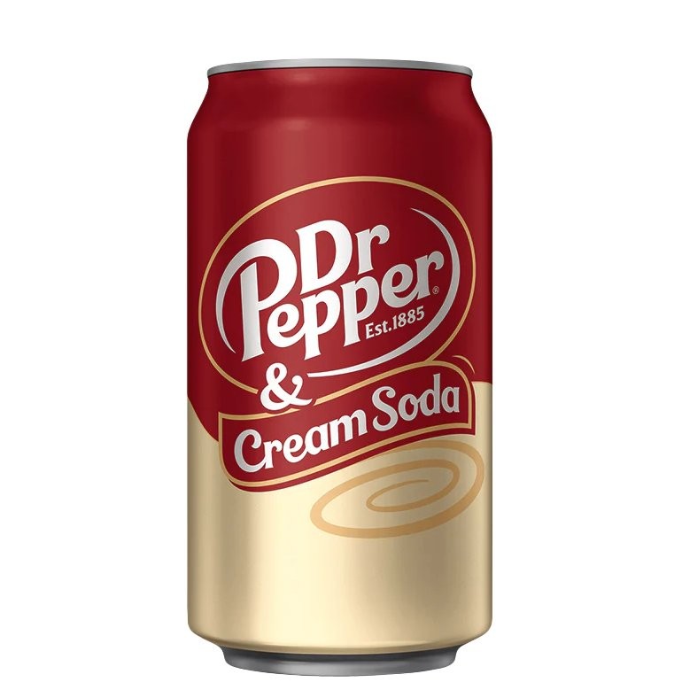 DR PEPPER CREAM SODA 12oz