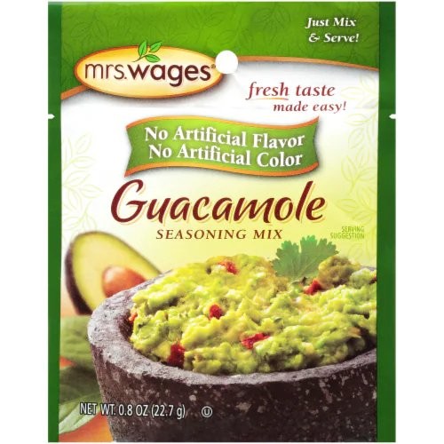 MRS WAGE SEASONING GUACAMOLE 0.8oz