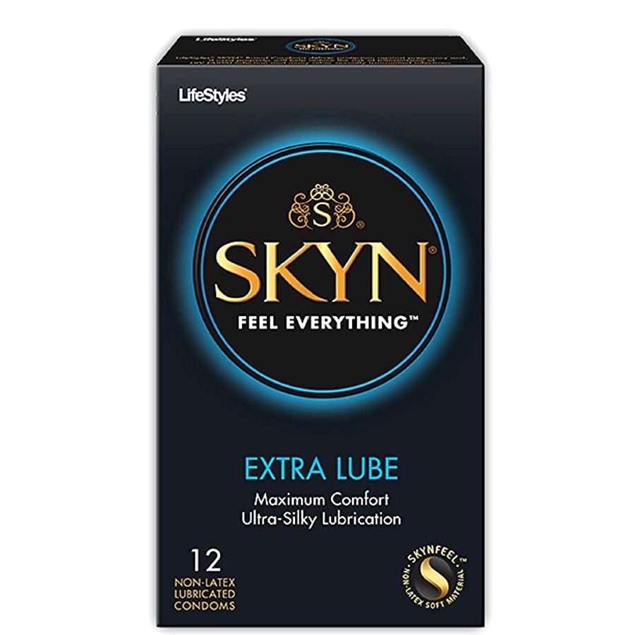 LIFESTYLES SKYN EXTRA LUBRICATED 12s