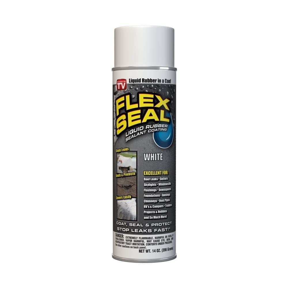 14 oz. White Liquid Rubberized Flex Sealant