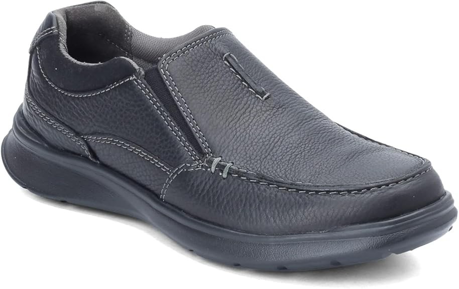 Clarks Men's Cotrell Free Loafer : Black Oily Lea