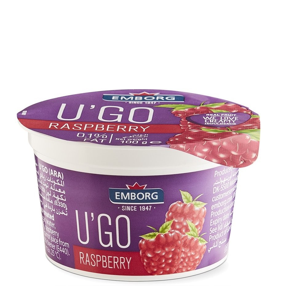 EMBORG U'GO RASPBERRY 100g