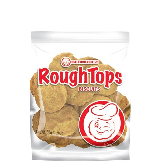 BERMUDEZ ROUGH TOP BISCUITS 50G