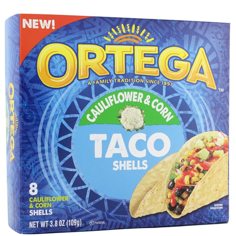 ORTEGA TORTILLAS CAULIFLOWER CORN 3.8oz