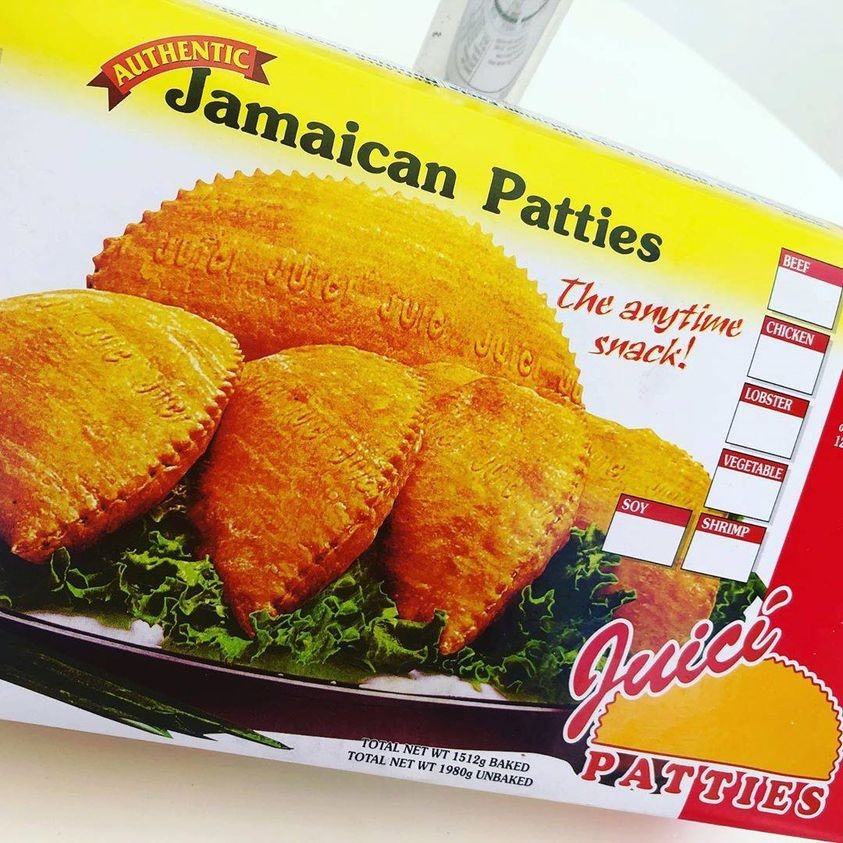 JUICI JAMAICAN FROZEN BEEF PATTIES