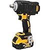 DEWALT 20V MAX Impact Wrench, Cordless, 1/2 inch, 2 Batteries and Charger Included (DCF891P2)