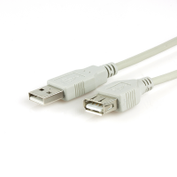 Xtech - USB cable - 3.04 m - 4 pin USB Type A - 4 pin USB Type A - 2.0 a-male a-female