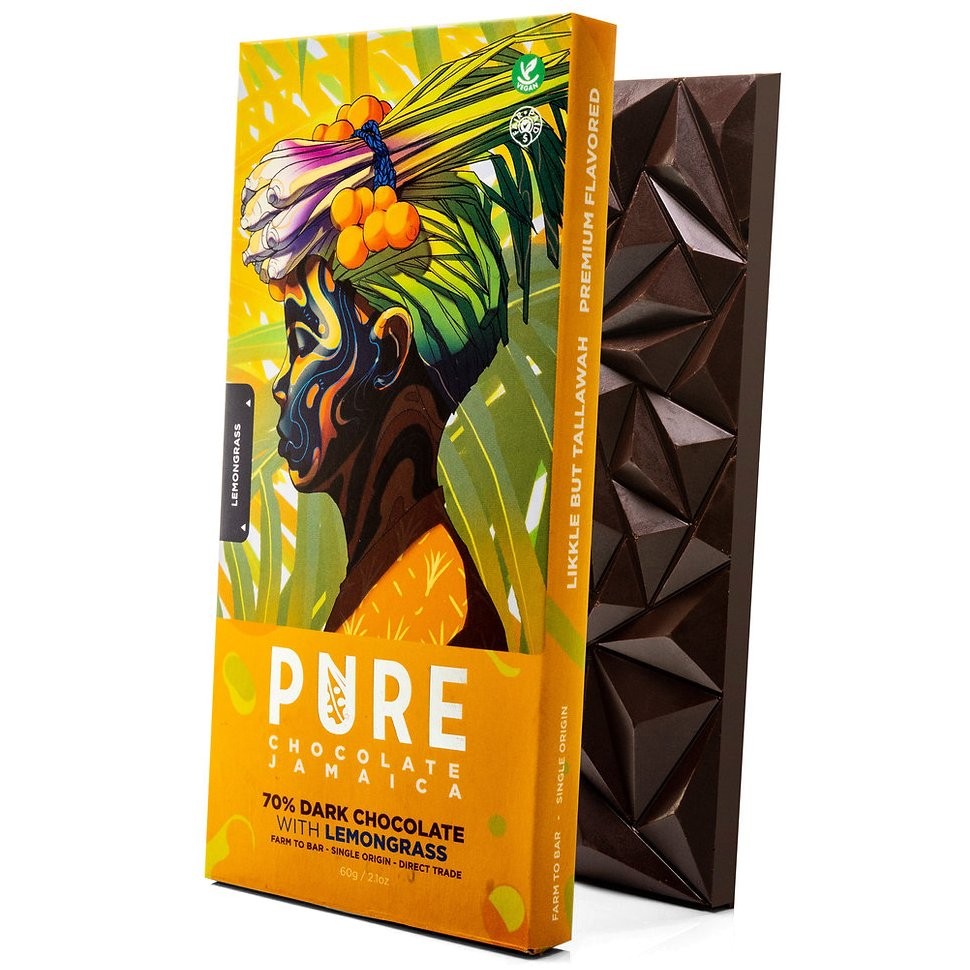 PURE CHOCOLATE LEMONGRASS 60g