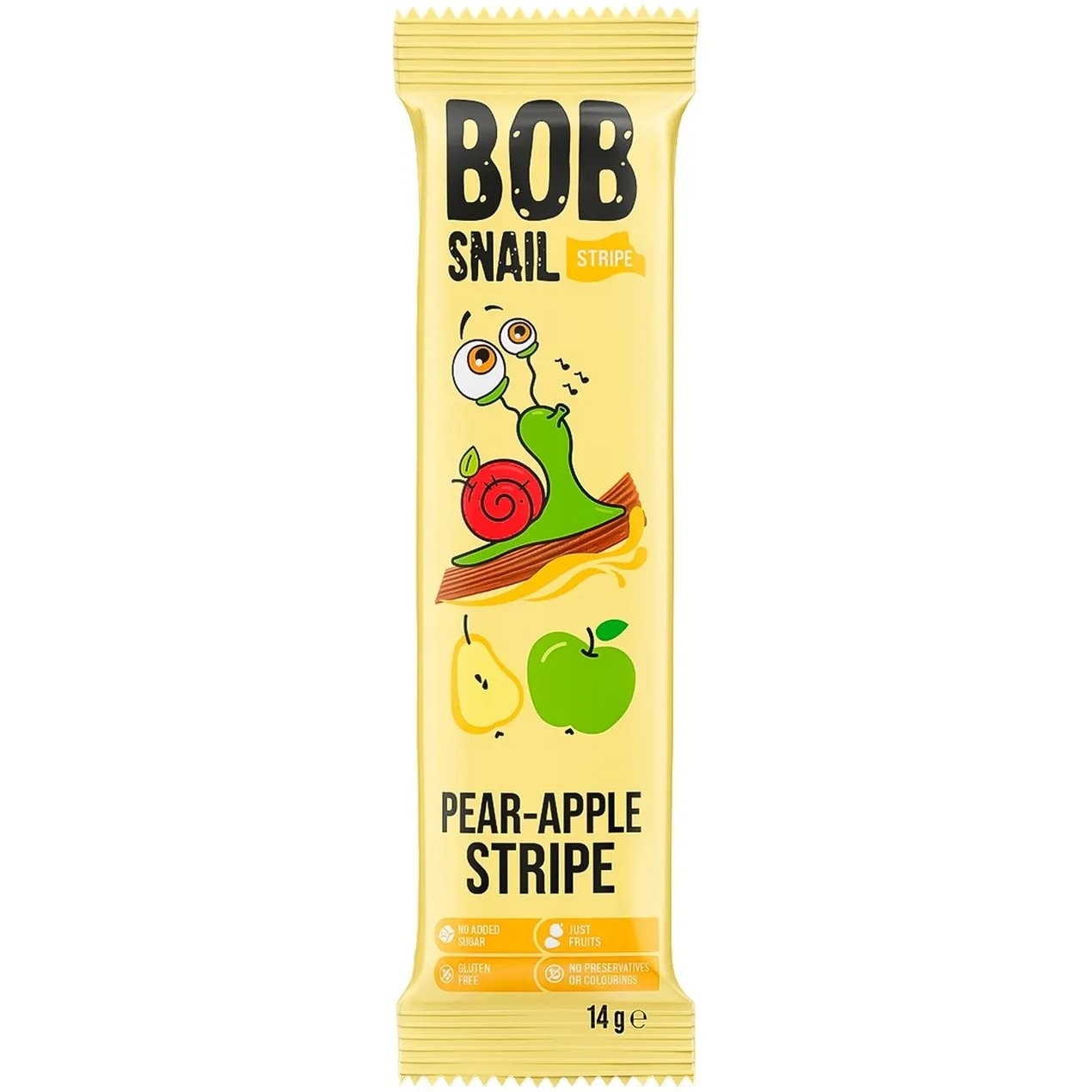 BOB SNAIL STRIPE PEAR APPLE 14g