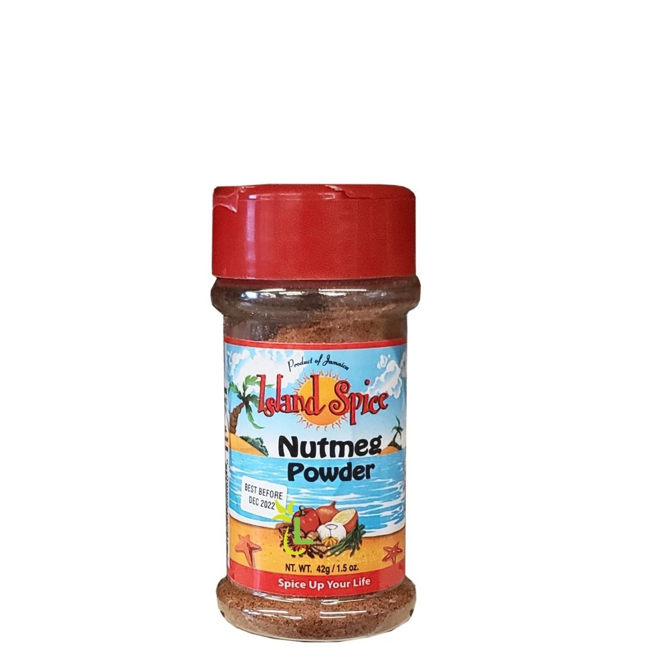 ISLAND SPICE NUTMEG POWDER 1.5oz