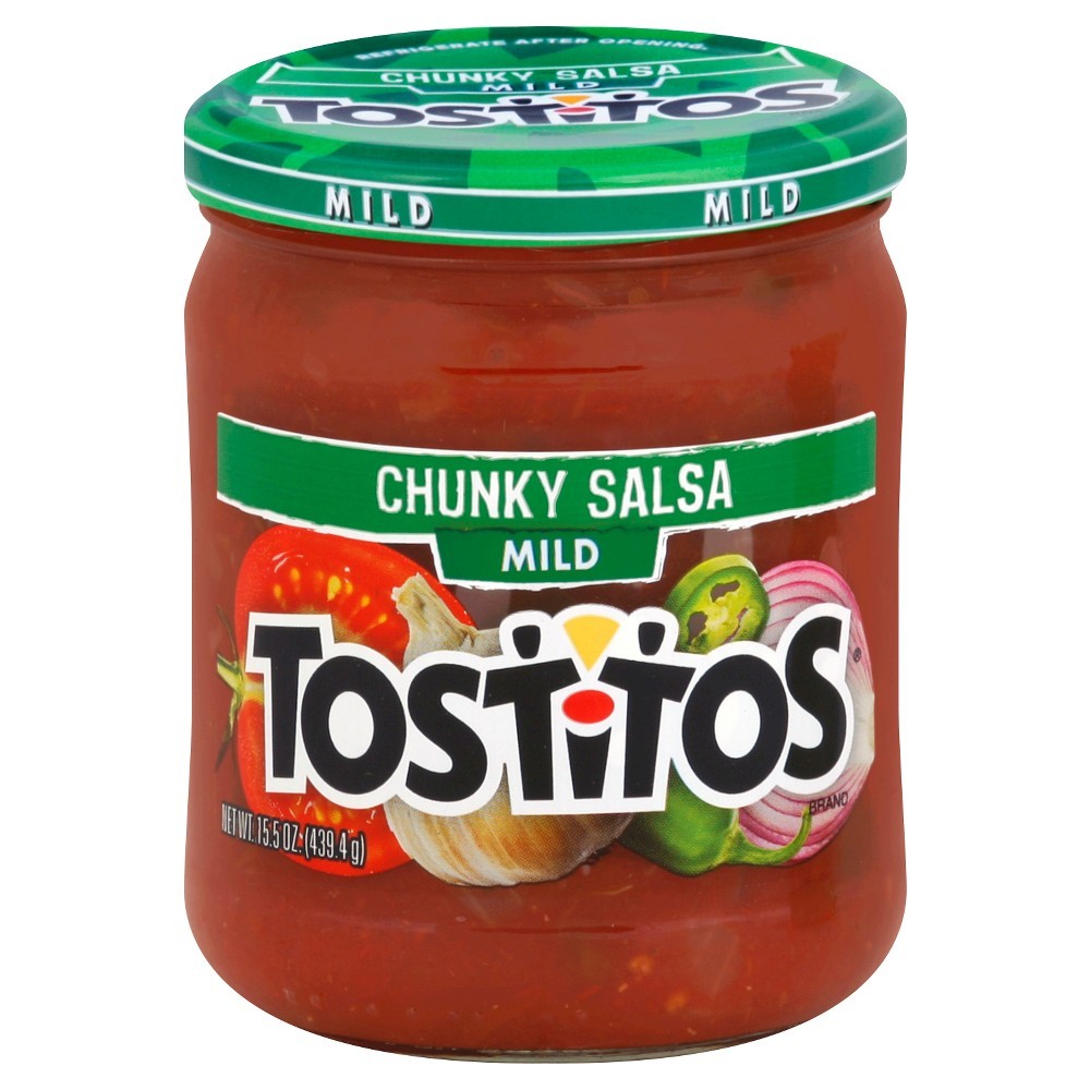 TOSTITOS CHUNKY SALSA MILD 15.5oz