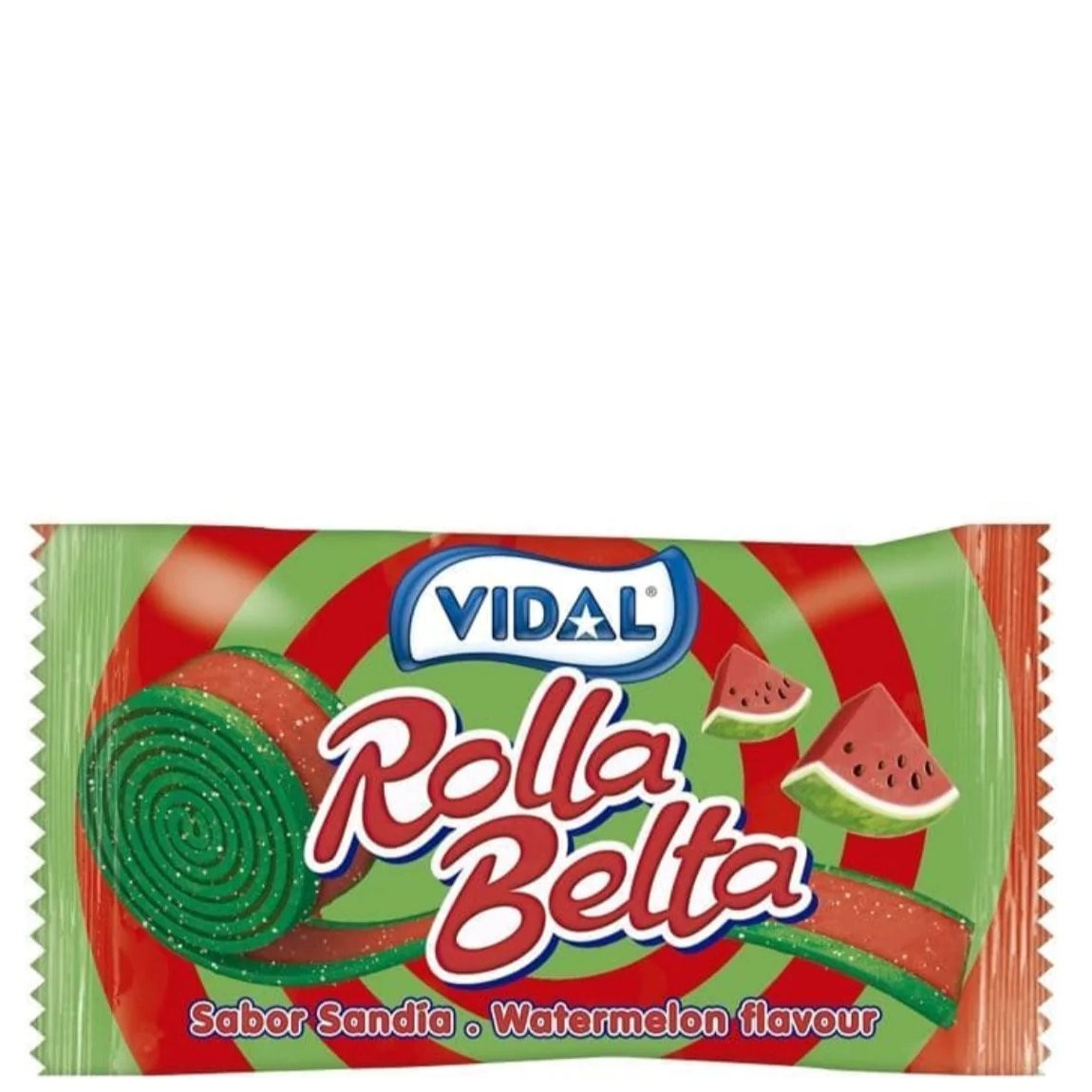 VIDAL SOUR BELT ROLL WATERMELON 20g