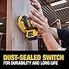 DEWALT 20V MAX Orbital Sander, Tool Only (DCW210B)