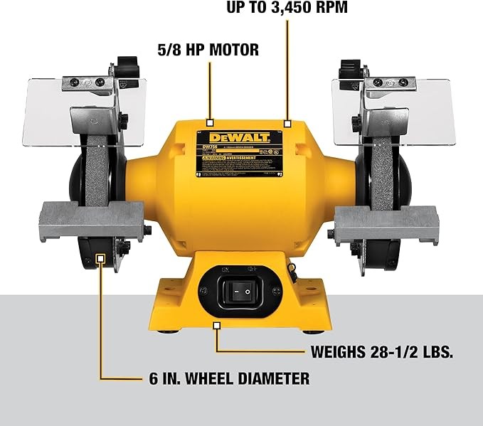 Dewalt DW756 6 in. Bench Grinder