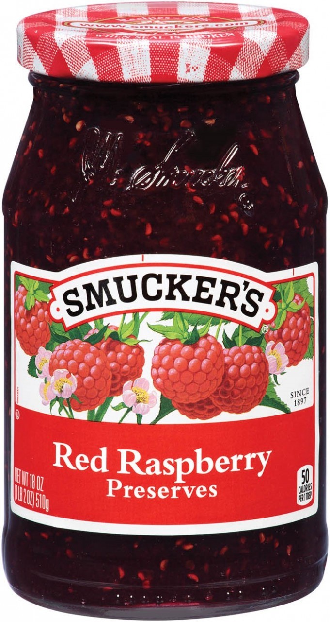 SMUCKERS PRESERVES R/BERRY 340g