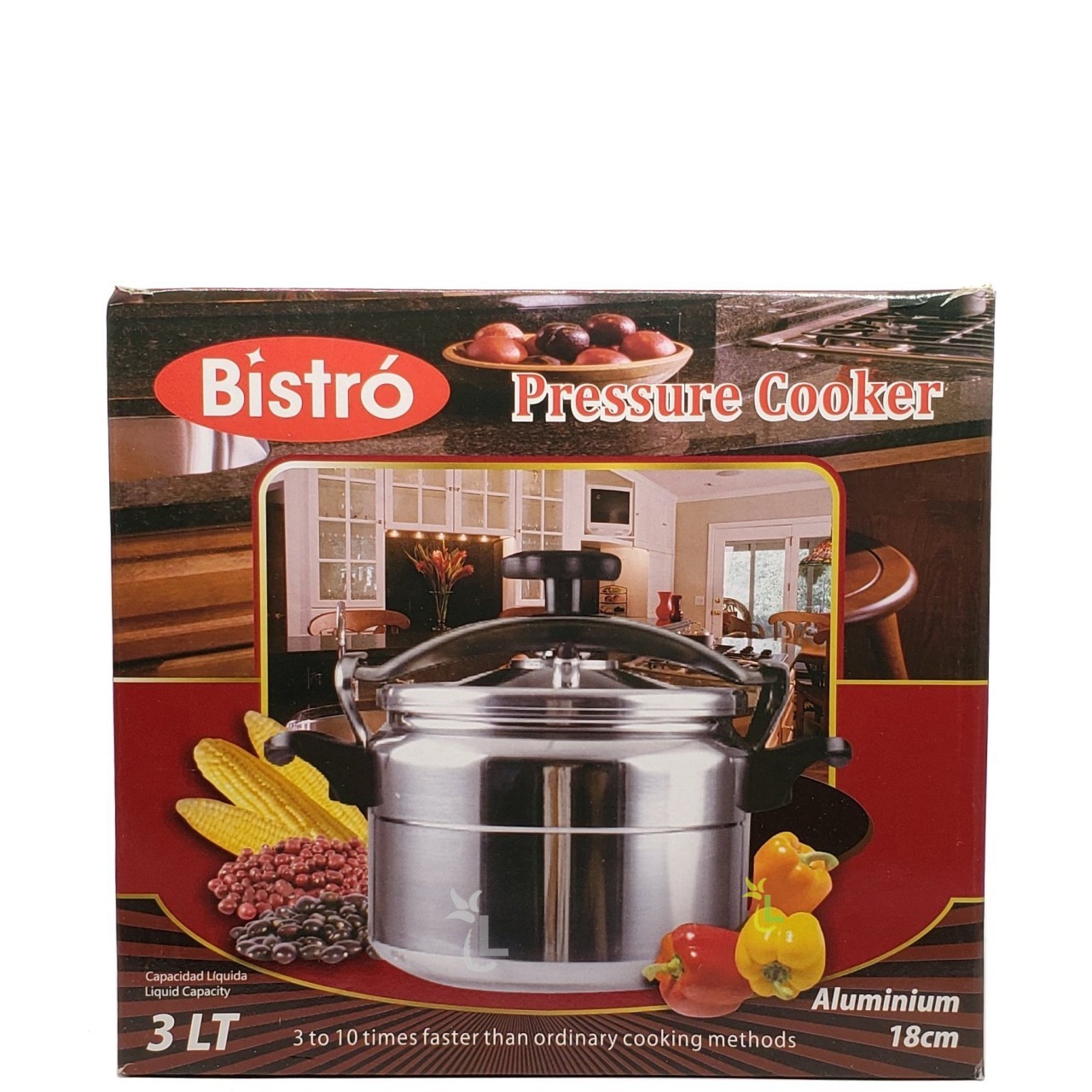 BISTRO PRESSURE COOKER 3L