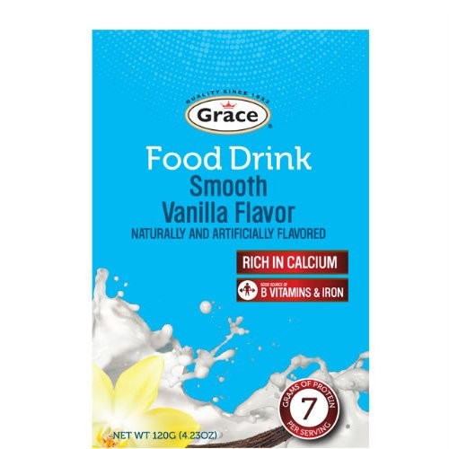 GRACE FOOD DRINK SMOOTH VANILLA 120g