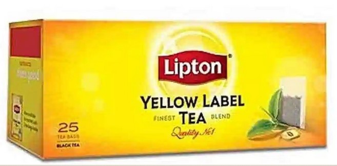 LIPTON TEA YELLOW LABEL 25s