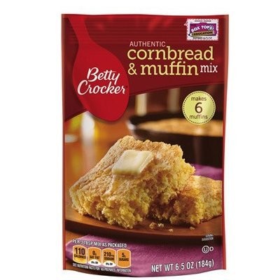 BETTY CRKR CORNBREAD MUFFIN MIX 184g