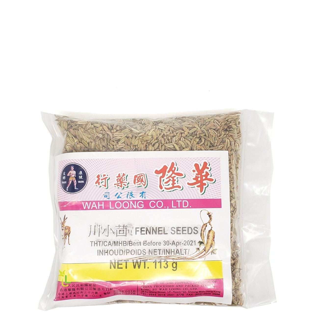 WAH LOONG FENNEL SEEDS 113g