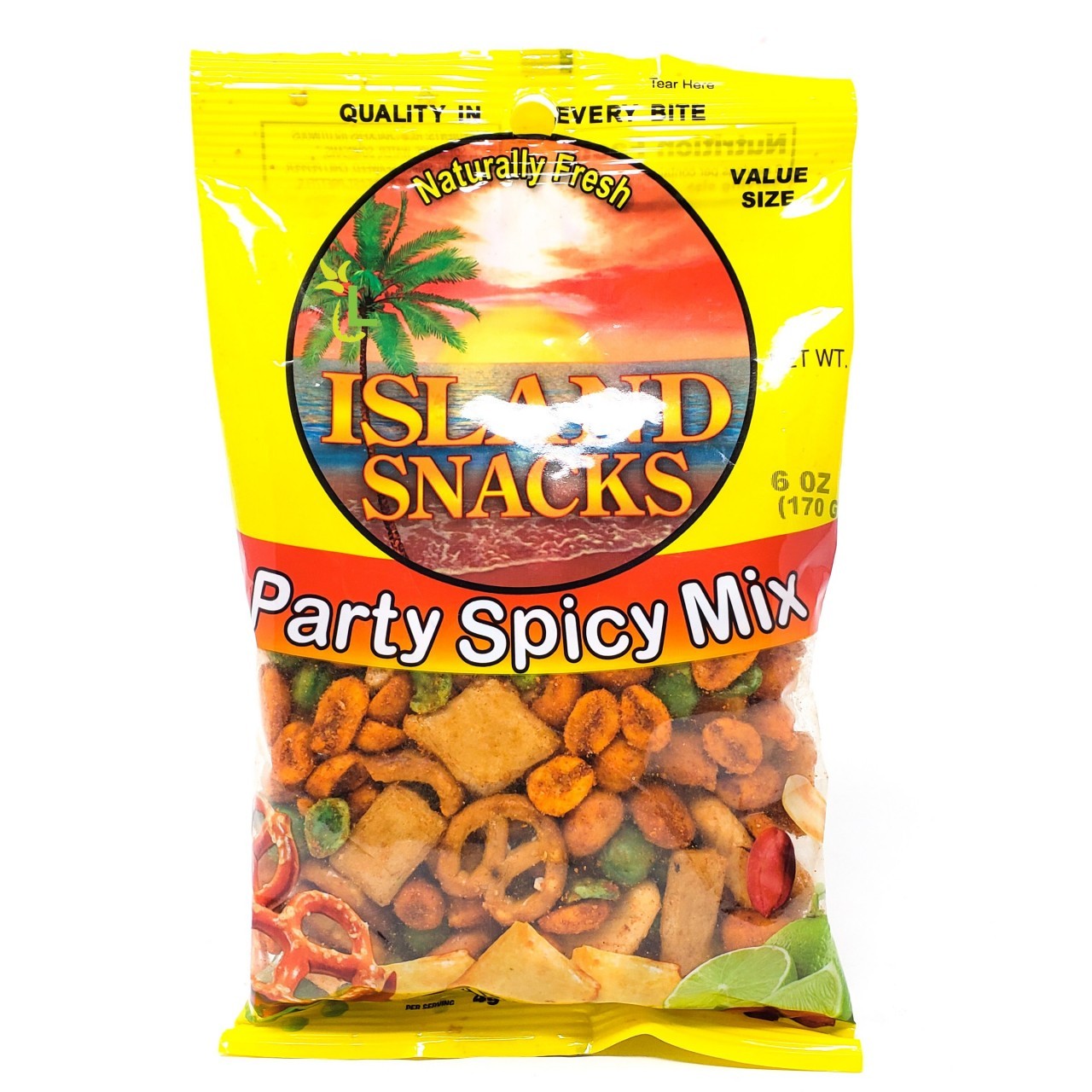 ISLAND SNACKS SPICY PARTY MIX 6oz