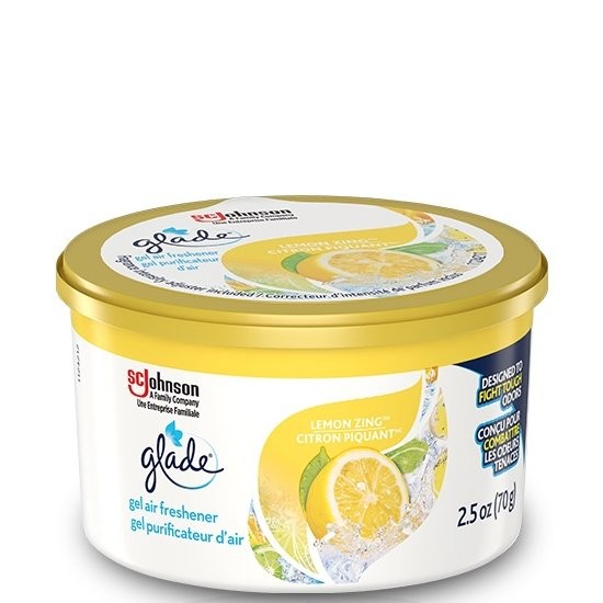 GLADE GEL LEMON ZING 2.5oz