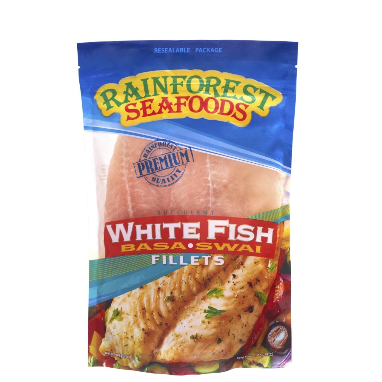 RAINFOREST BASA FILLET 1lb