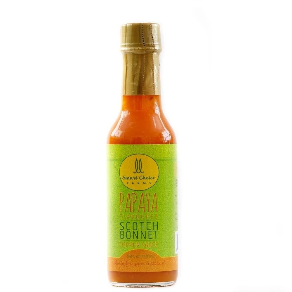 SMART CHOICE PEPPER SAUCE PAPAYA 5oz