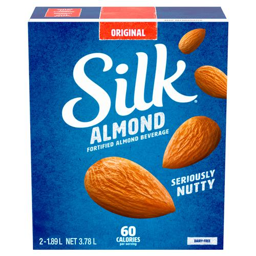 Silk Almond Milk Original 2 Units / 1.89 L / 64 oz