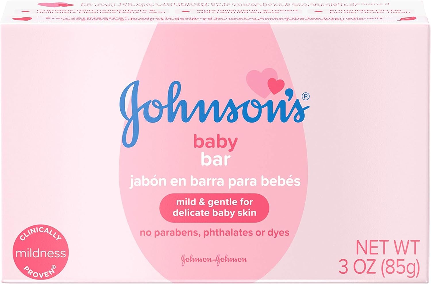 Johnson - Soap Baby Moist, 3oz