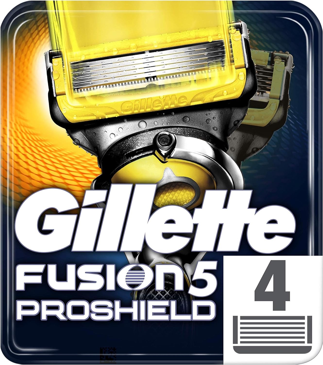 Gillette Fusion 5 Pro Shield Razor Blades with 4 Cartridges