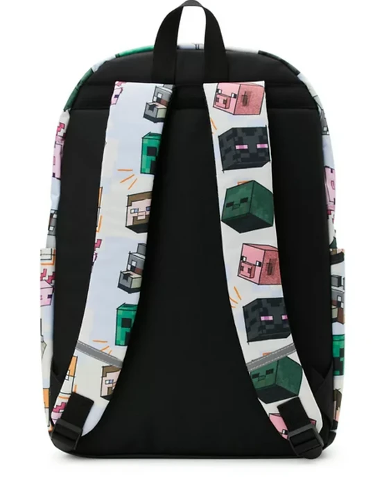 Minecraft Creeper 17" Laptop Backpack, Multicolor