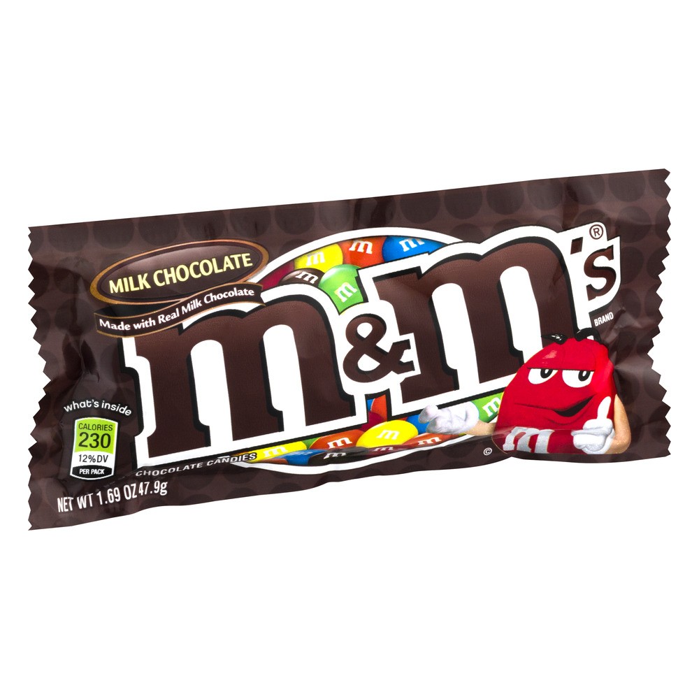 M&M MILK CHOCOLATE 47.9g
