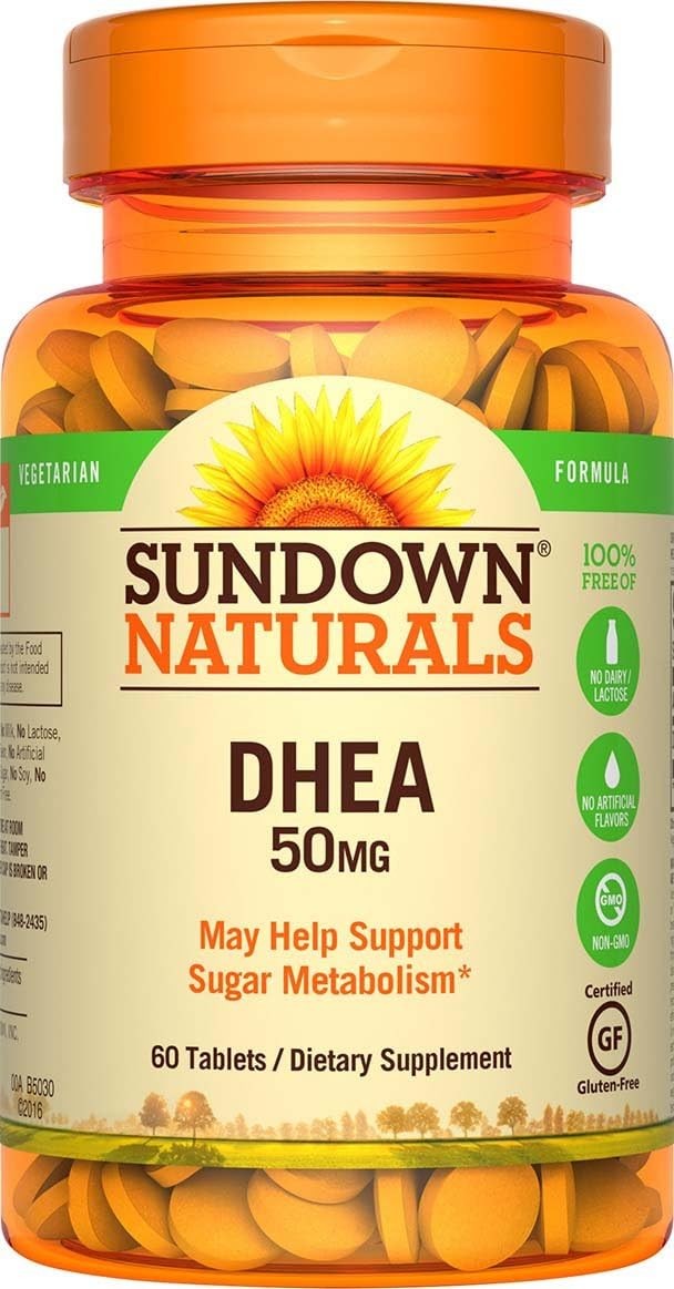 Sundown DHEA Tablets - 50 mg, 60 Tablets