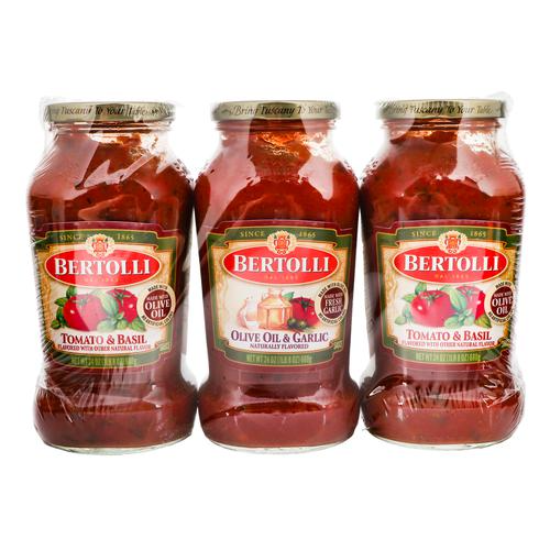Bertolli Pasta Sauce 3 Units / 750 ml