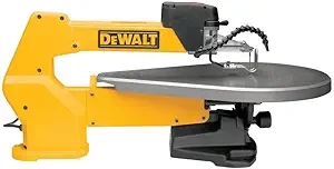 DEWALT Scroll Saw, 1.3 Amp, 20 in Steel Blade, With Variable-Speed Trigger, For Precise Cuts (DW788)