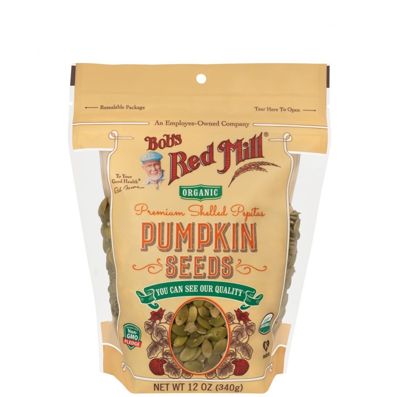 BOBS RED MILL PUMPKIN SEEDS 12oz