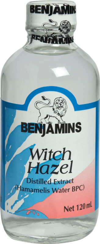BENJAMINS WITCH HAZEL 120ml