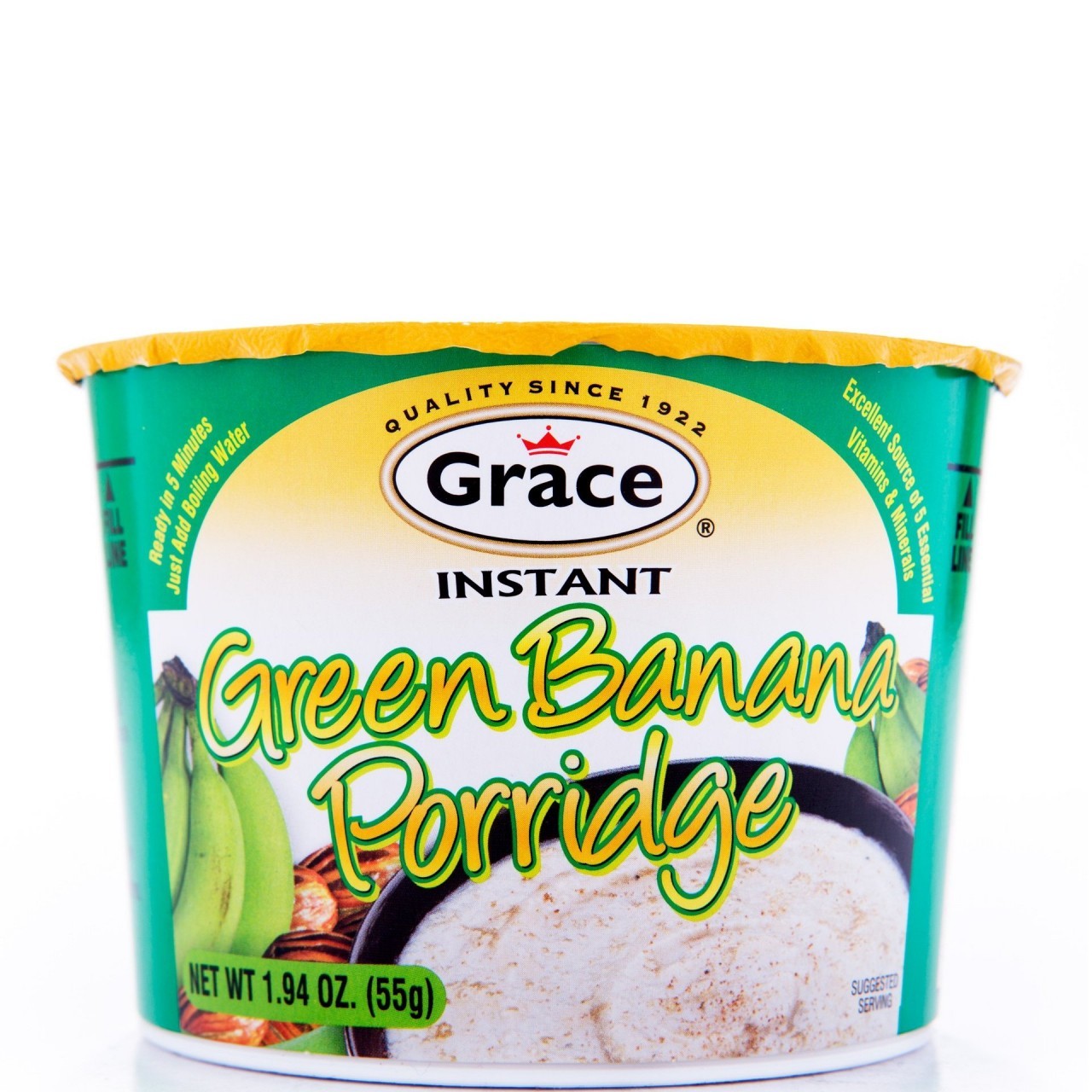 GRACE PORRIDGE INSTANT GRN BANANA 60g